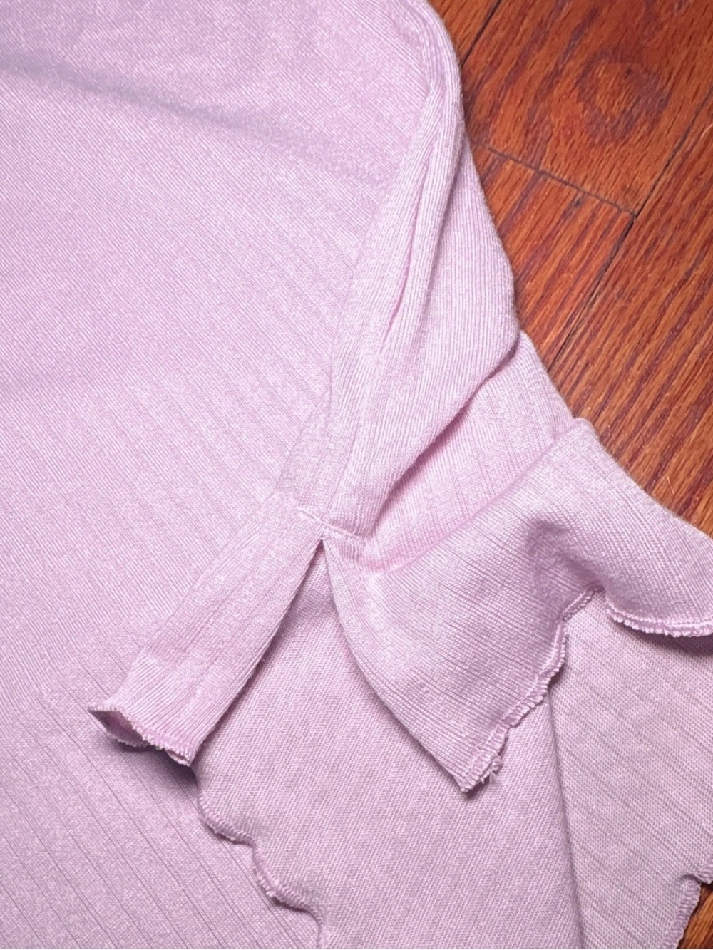 NWT Nike Lilac Ribbed Double-Strap Cami - Picture 7 of 8